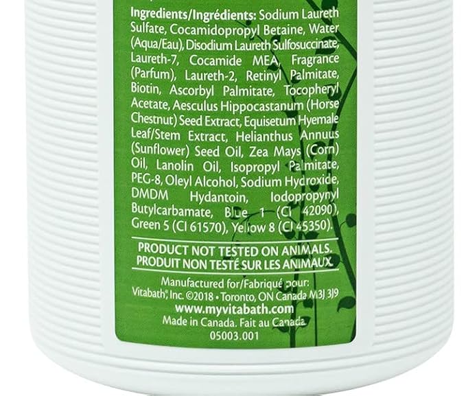 Vitabath Original Spring Green Moisturizing Bath & Shower Gel Wash Intoxicating - Image 11