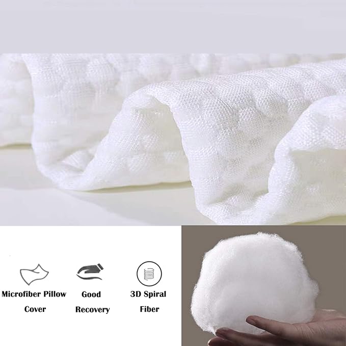 DOWNCOOL Full Body Pillow for Adults- Ultra Soft Long Bed Pillow - Image 3
