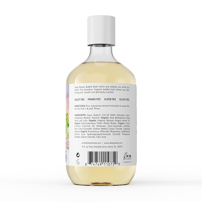 Deep Steep Raspberry Merlot Bubble Bath - Image 3
