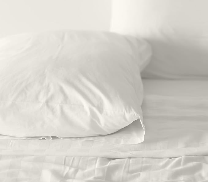 RUVANTI 100% Cotton Sheets – Twin XL Size Percale Bedding, Cooling & Breathable - Image 9