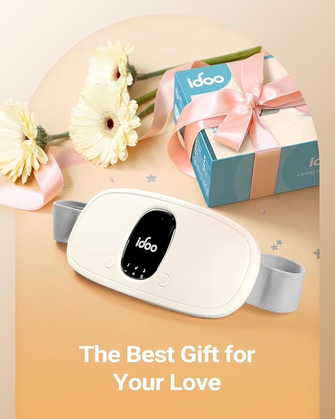 iDOO Portable Heating Pad for Period Cramps, FSA Eligible Item, Gifts for Women - Image 8