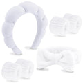 VELSCRUN 6 Pack Spa Headband, Makeup Headband, Face Wash Headband, Skincare by VELSCRUN