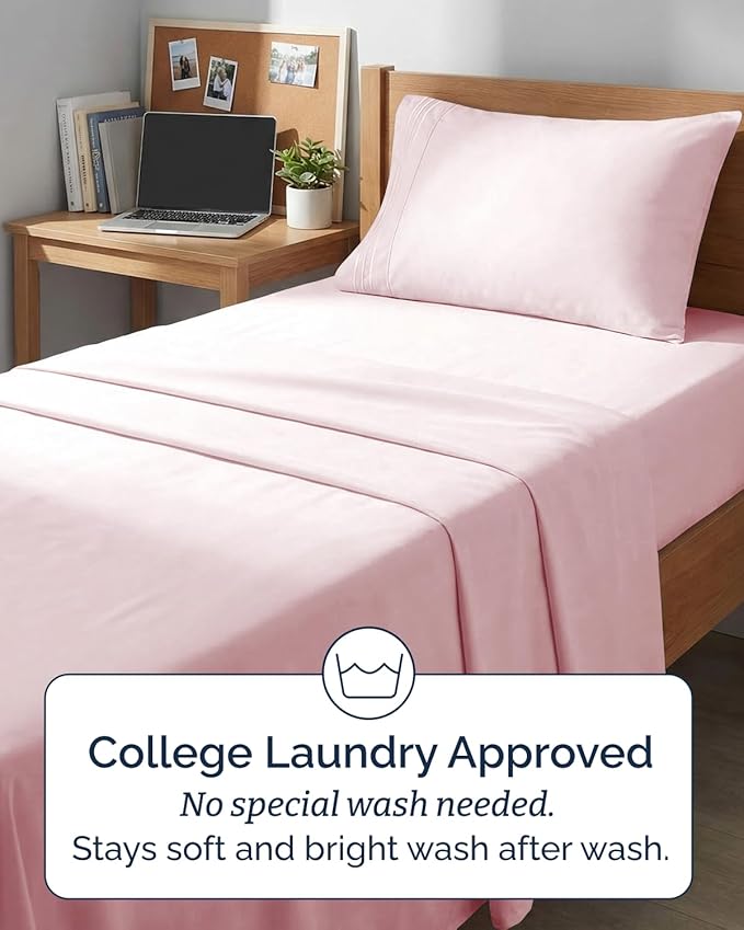 Twin XL Size 3 Piece Sheet Set - Image 6
