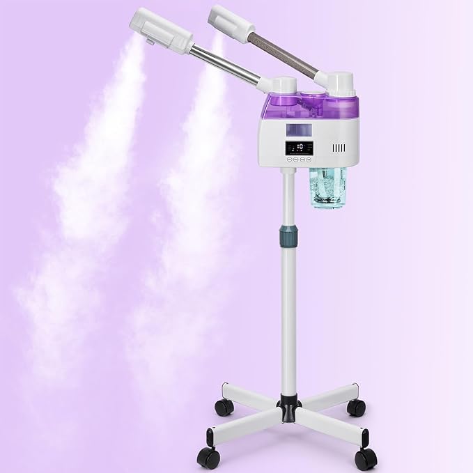 Professional 2 in 1 Facial Steamer, Esthetician Steamer by JOSTZHXIN