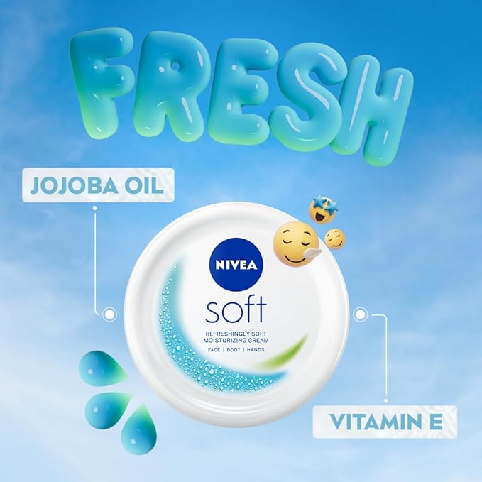 NIVEA Soft Light Moisturising Cream - Image 7