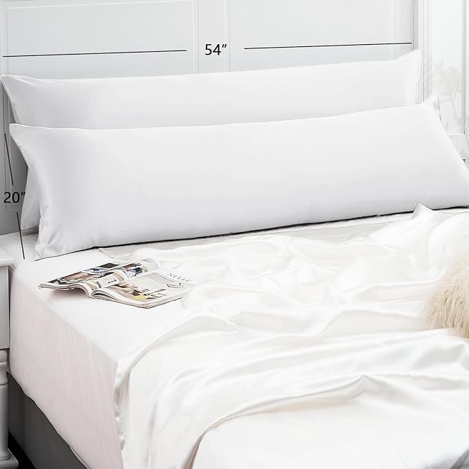Satin Body Pillow Pillowcase 1pc, Silky Body Pillow Cover Similar to Silk - Image 4