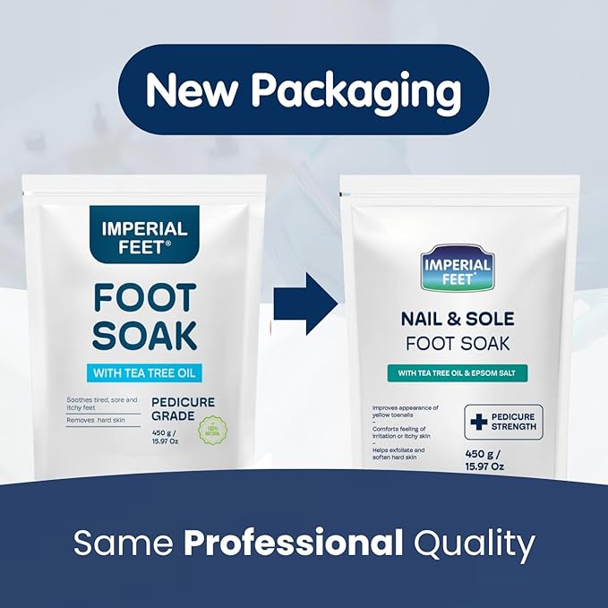 Imperial Feet Epsom Salt Foot Soak-Toenail Repair, Fungus Athletes Foot - Image 2