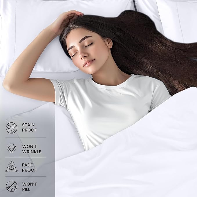 Utopia Bedding Queen Bed Sheets Set - Image 3