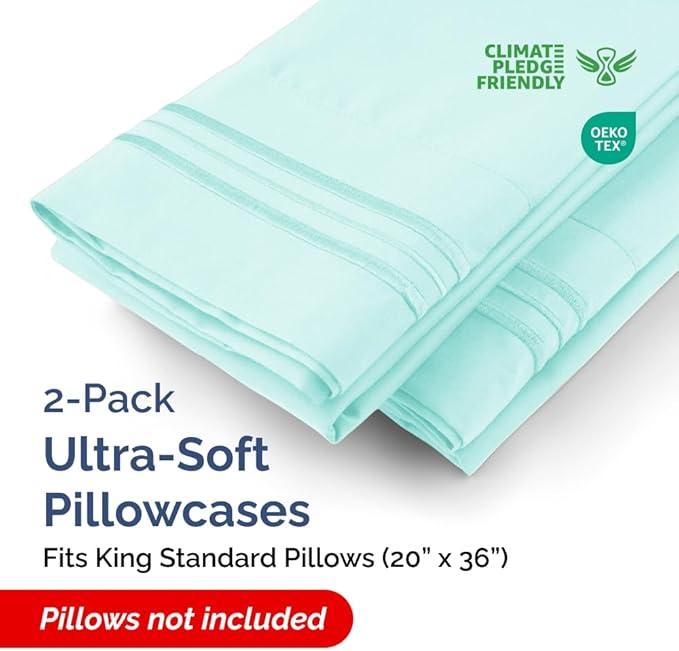 King Standard Pillow Cases Set of 2 - Image 2