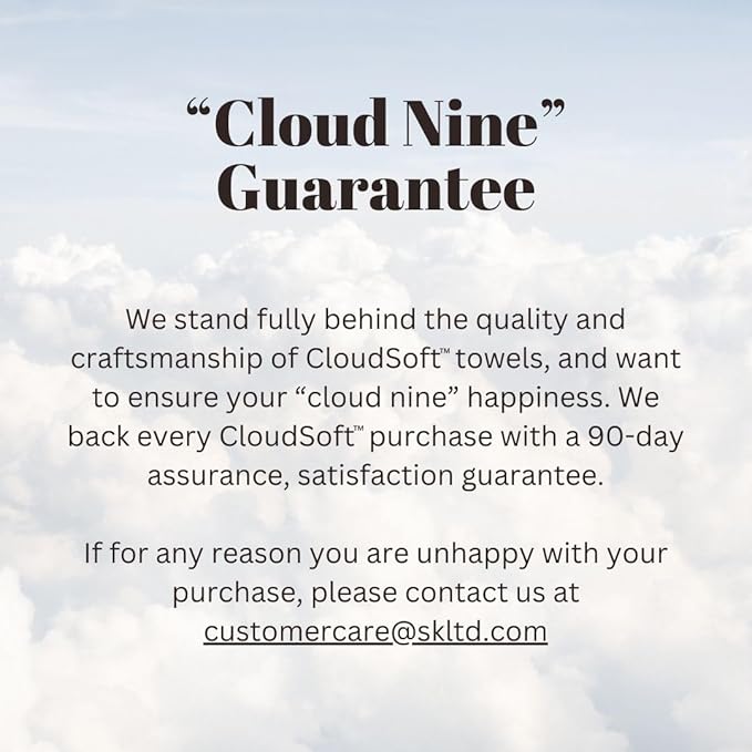 SKL Home CloudSoft 100% Cotton Luxury Bath Towel, 600 GSM, Ultra Plush & - Image 9