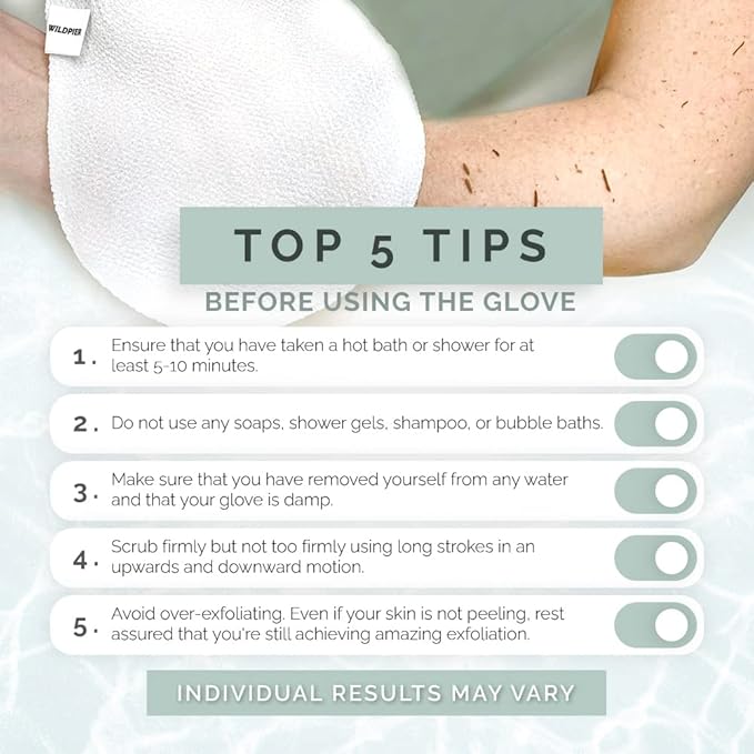 Wildpier Beauty Luxe Deep Exfoliating Glove - Image 4
