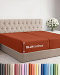 Extra Deep Split King Fitted Sheet by CGKUnlimited