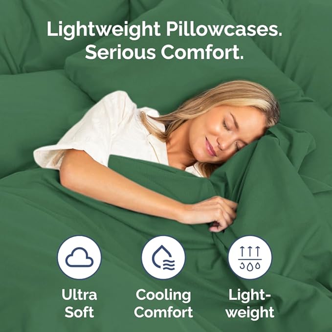 Body Pillowcases Set of 2-20x54 Long Body Pillow Case - Image 3