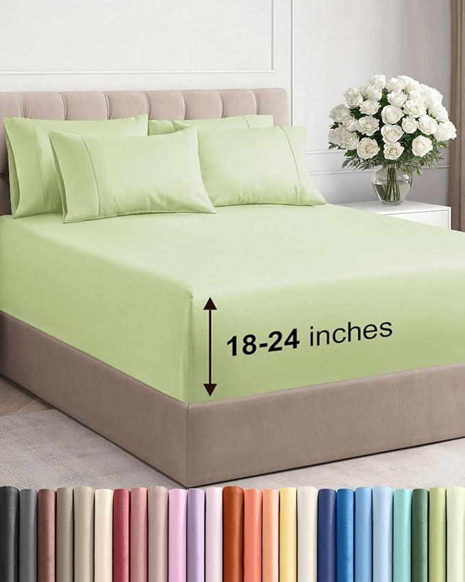 Extra Deep King Sheet Set by CGKUnlimited