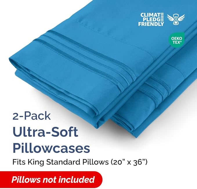 King Standard Pillow Cases Set of 2 - Image 2