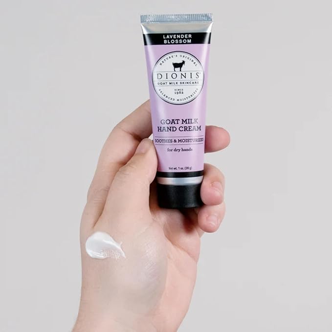 Dionis Goat Milk Hand Cream Lavender Blossom 1 oz - Image 3