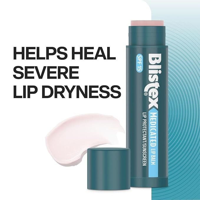 Blistex Medicated Lip Balm, 0.15 Ounce, SPF 15 Sun Protection, Seals in Moisture - Image 4