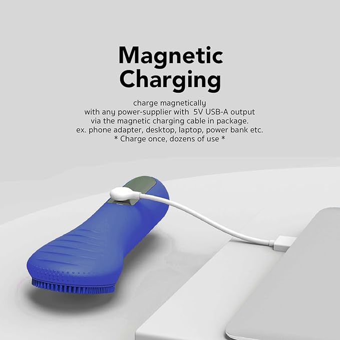 NågraCoola CLIE Facial Cleansing Brush, Waterproof and Rechargeable Face Scrub - Image 7