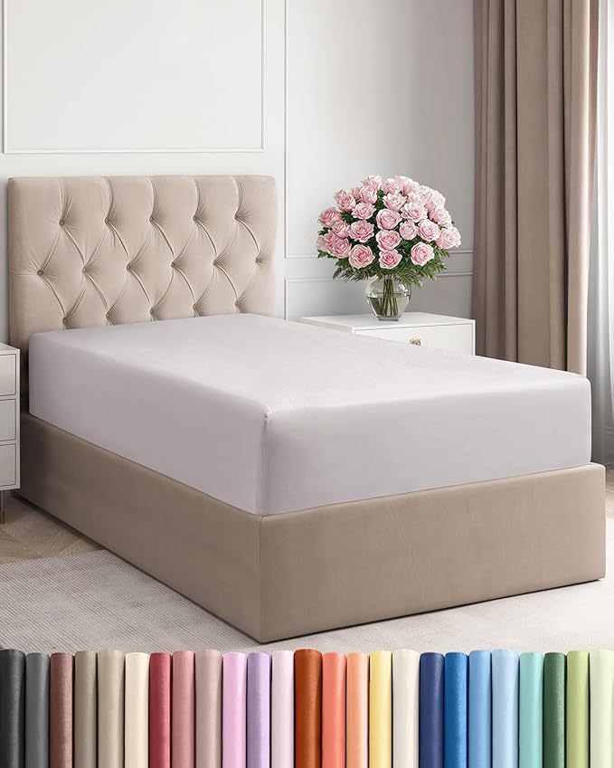 Twin XL Fitted Bed Sheet by CGKUnlimited