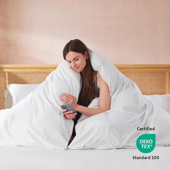 Nestl White Duvet Cover Full Size - Image 3
