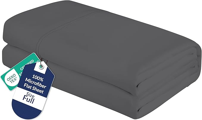 Royale Linens Full Flat Sheet by ROYALELINENS