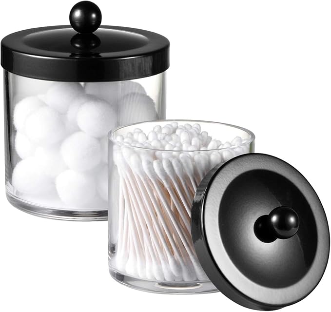 SheeChung 2-Pack Plastic Apothecary Jars - Image 7