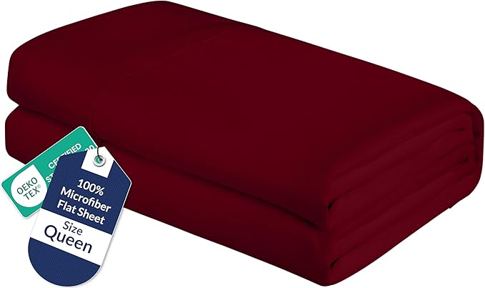 Royale Linens Queen Flat Sheet by ROYALELINENS