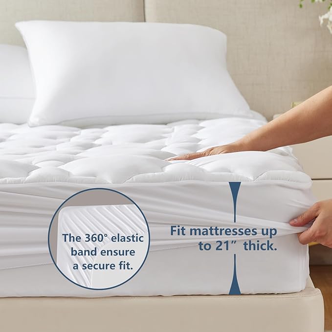 CozyLux Twin XL Mattress Pad - Image 5