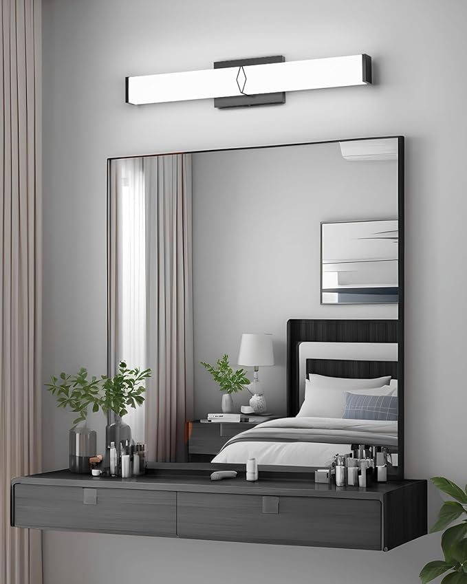 Modern Bathroom Light Fixtures, 24inch Dimmable Bathroom Vanity Lights Over - Image 7