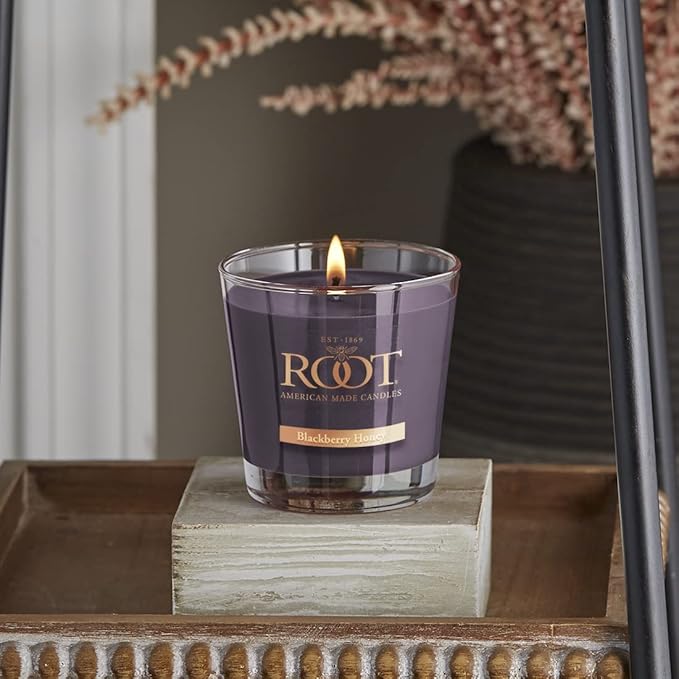 Root Candles Scented Candles Honeycomb Beeswax Blend Premium Handcrafted Candle - Image 6