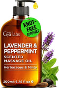 Gya Labs Lavender & Peppermint Massage Oil by GyaLabs