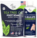 Tea Tree Foot Soak & Callus Remover Gel Kit by FOOTCURE