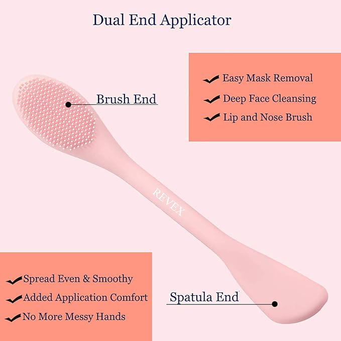 REVEX Pore Cleaning Brush, Face Scrubber, Exfoliating Pore Scrubber, Mask - Image 3
