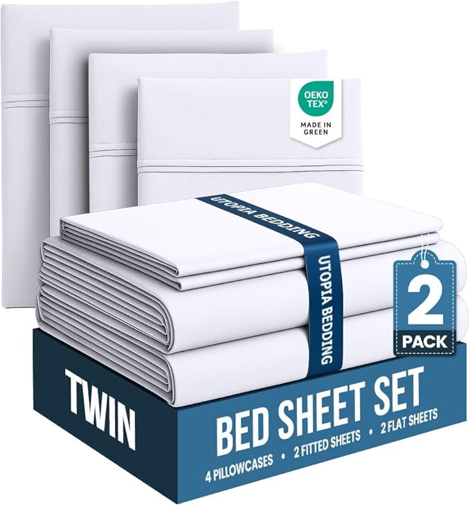 Utopia Bedding Twin Bed Sheets Set by UTOPIABEDDING