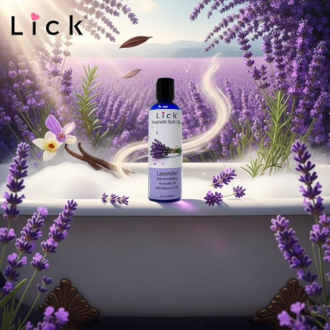 Lick Lavender Aromatic Bath Oil - Image 2