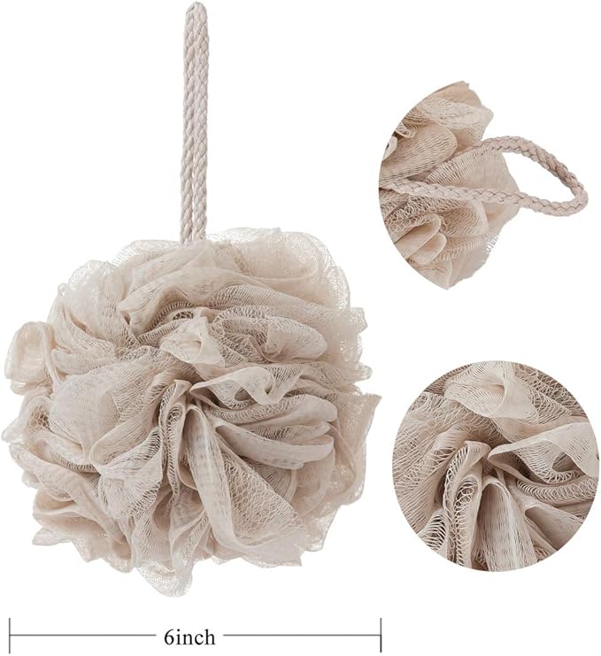 Bath Sponges, Shower Loofah for Body Exfoliation - Image 2