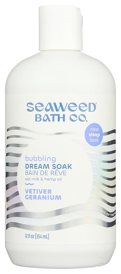 Seaweed Bath Co. Bubbling Dream Soak, Vetiver Geranium Scent, 12 Ounce - Image 5