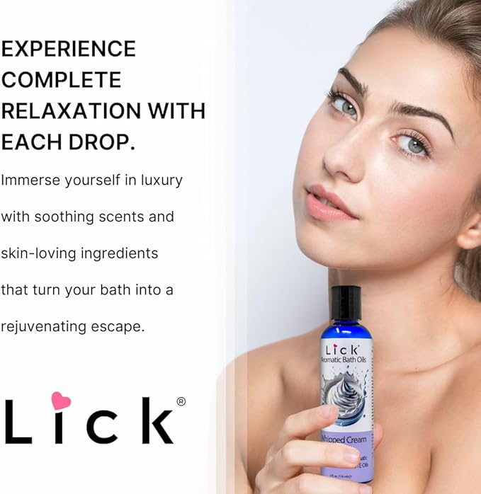 Lick Vanilla Aromatic Bath Oil - Image 7