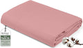 Royale Linens 100% Organic Cotton Twin XL Flat Sheet Only by ROYALELINENS