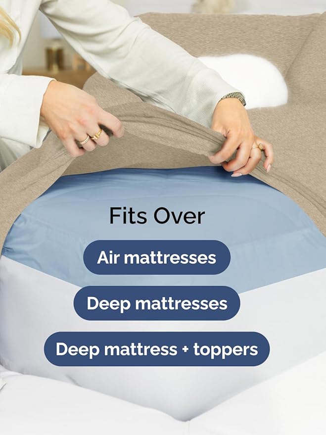 Extra Deep Queen Fitted Sheet - Image 6