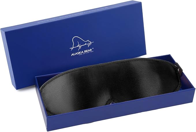 ALASKA BEAR Luxurious Silk Eye Mask - Image 3