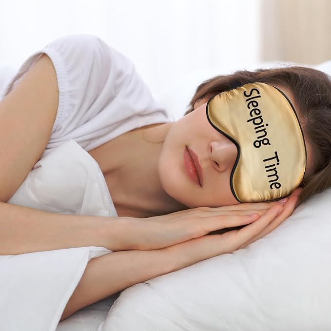 8 Pieces Funny Sleep Mask Silk Eye Mask - Image 5