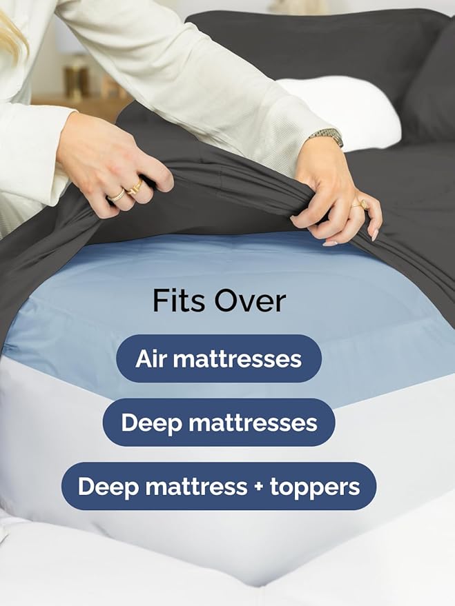 Extra Deep King Fitted Sheet - Image 6