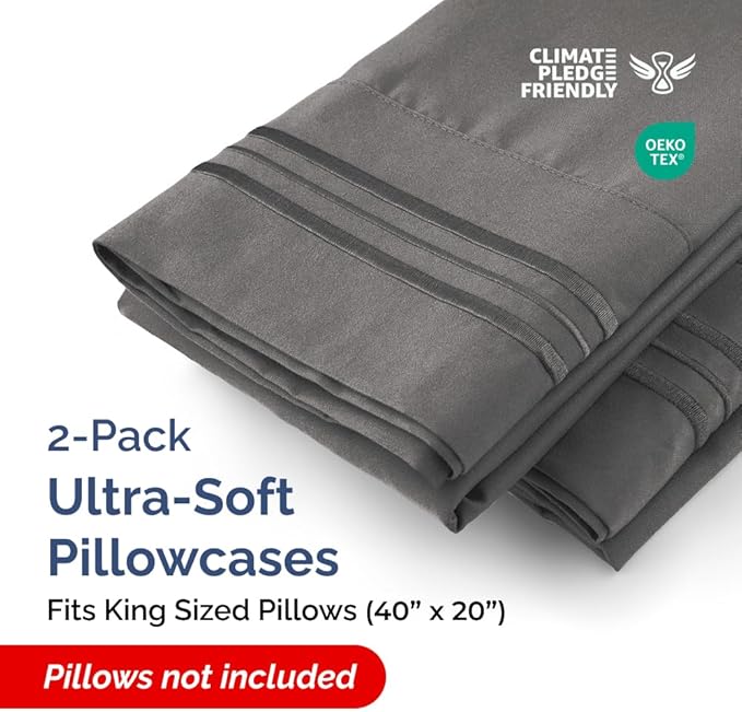 King Pillow Cases Set of 2 - Image 2