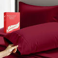 100% Egyptian Cotton Queen/Standard Pillow Cases Set of 2 by AshtonSheets