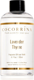 COCORRÍNA Refill- Lavender Thyme 6.7 Fl.oz Reed Diffuser Refill by COCORR%C3%8DNA