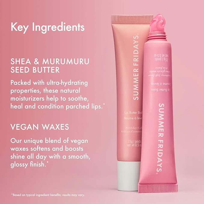 Summer Fridays Lip Butter Balm Sweet Pink Duo - Image 4