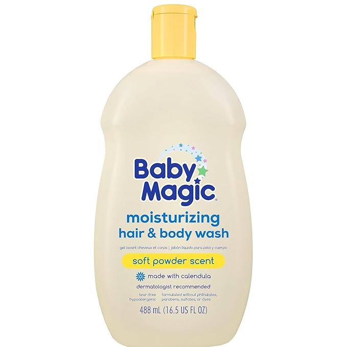 Baby Magic Moisturizing Hair & Body Wash, 16.5 Fl Oz by BabyMagic