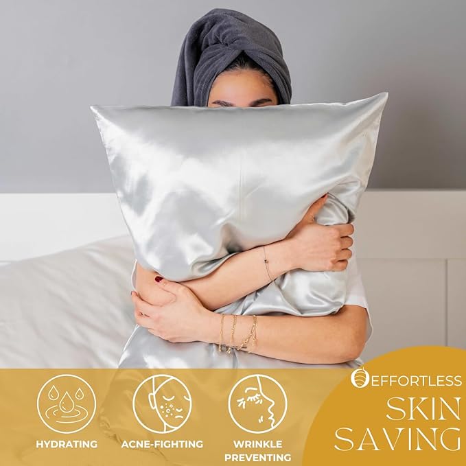 PROMEED 23 Momme Silk Pillowcase 2 Pack - Image 4