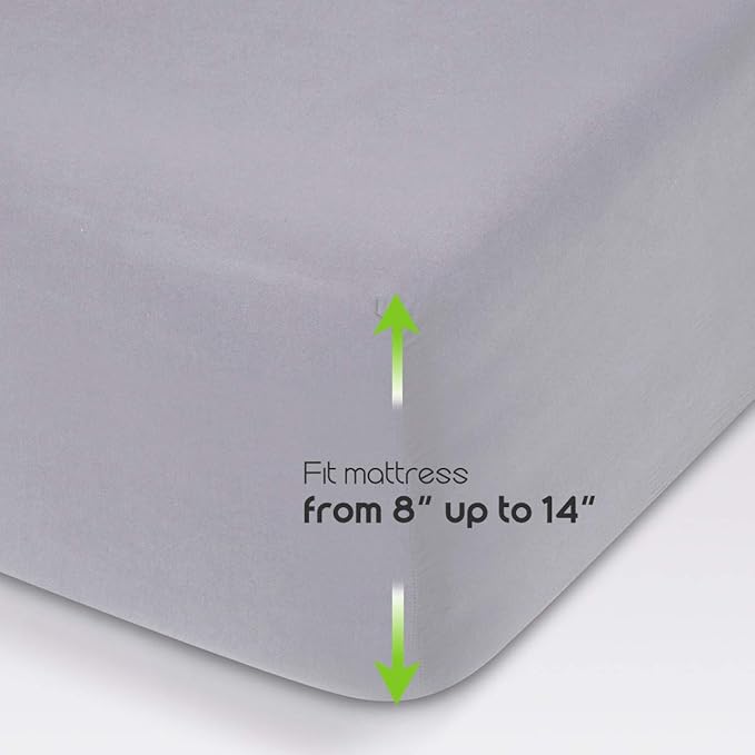 Fitted Sheet- COSMOPLUS King Fitted Sheet Only（No Flat Sheet or Pillow Shams） - Image 4